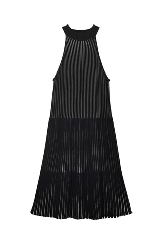 Abito a trapezio - Nero