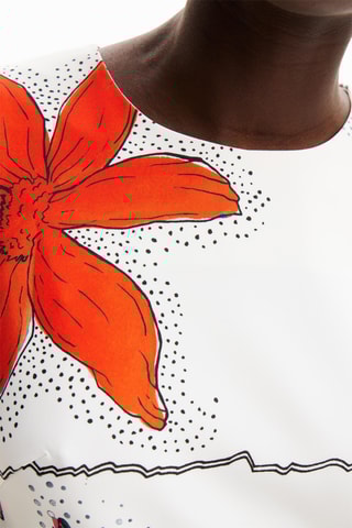 Abito taglio dritto - Bianco