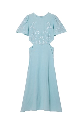 Abito midi - Azzurro