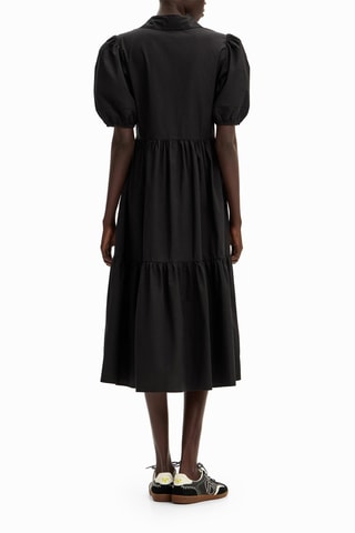 Abito a camicia - Nero