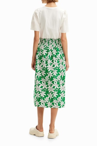 Abito effetto trompe-l’œil - Bianco