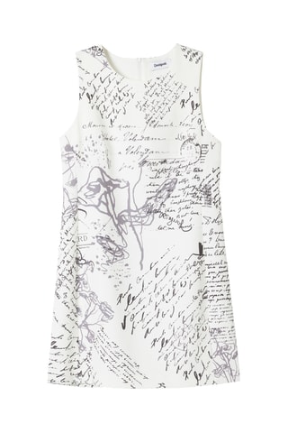 Abito a trapezio - Bianco