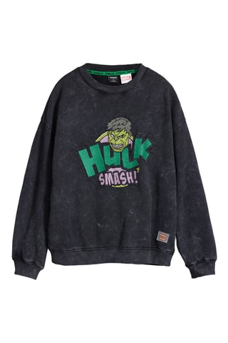 Maglia Hulk Avengers Disney - Nero