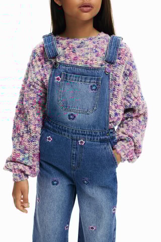 Salopette in jeans - Blu