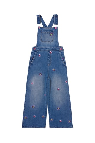 Salopette in jeans - Blu