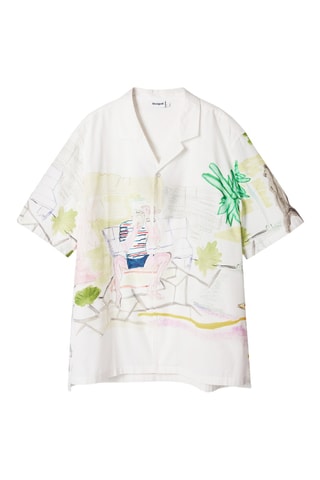 Camicia regular - Bianco