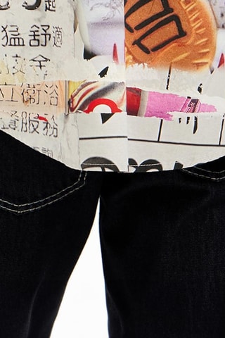 Camicia regular - Bianco