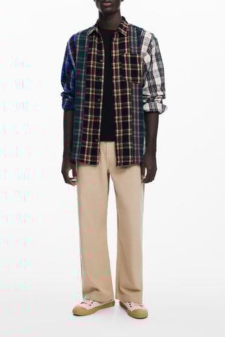 Camicia regular - Nero