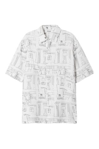 Camicia regular - Bianco