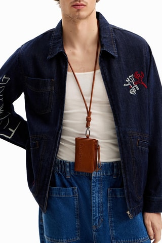 Giacca regular - Blu scuro