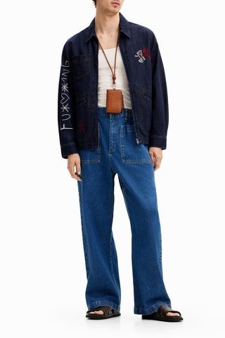 Giacca regular - Blu scuro