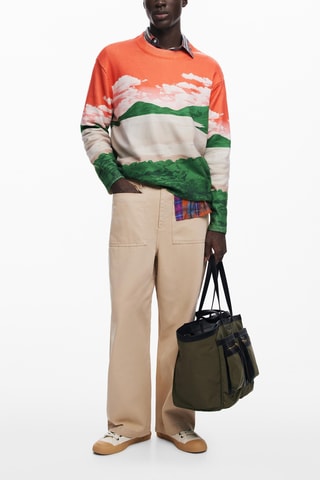 Maglia regular - Arancione