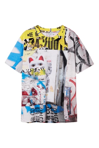 T-shirt regular - Bianco