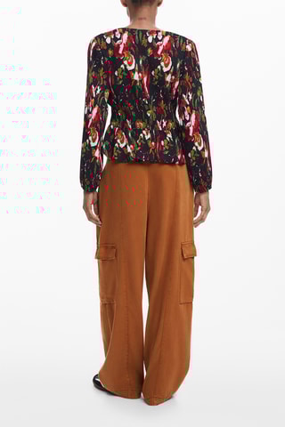 Camicia regular - Nero