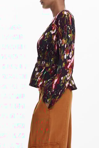 Camicia regular - Nero