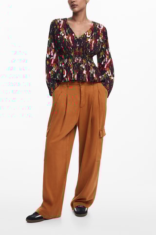 Camicia regular - Nero