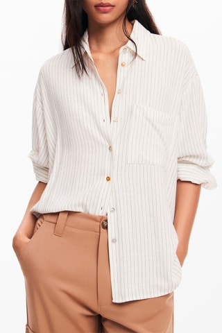 Camicia regular - Bianco