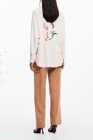 Camicia regular - Bianco