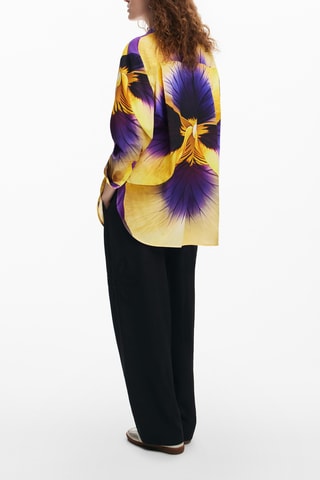 Camicia oversize - Giallo