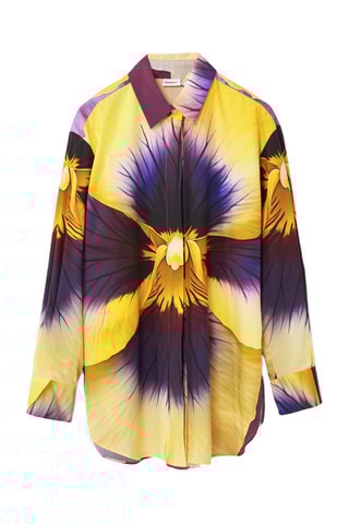 Camicia oversize - Giallo