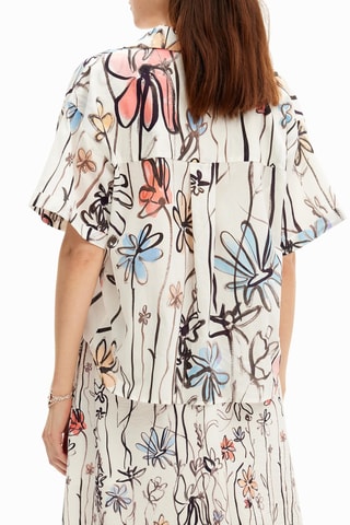 Camicia regular - Bianco