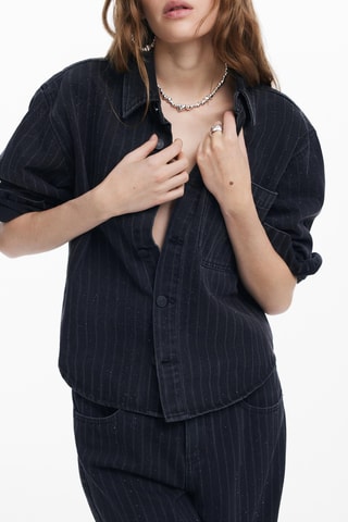Camicia regular - Nero