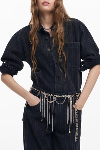 Camicia regular - Nero