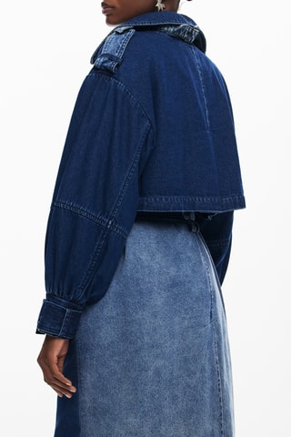Trench in jeans regular - Blu