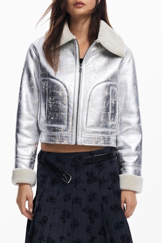 Giacca regular - Argentato