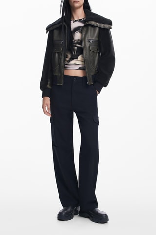 Giacca regular - Nero