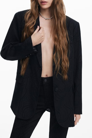 Giacca regular - Nero