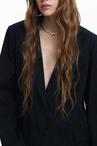 Giacca regular - Nero