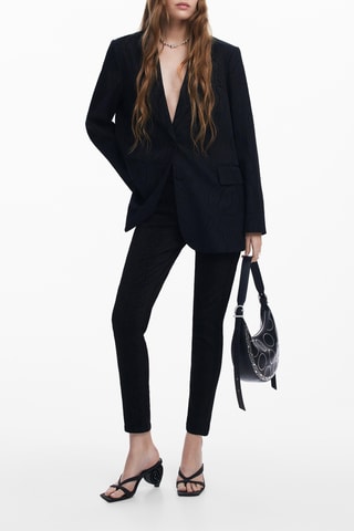 Giacca regular - Nero