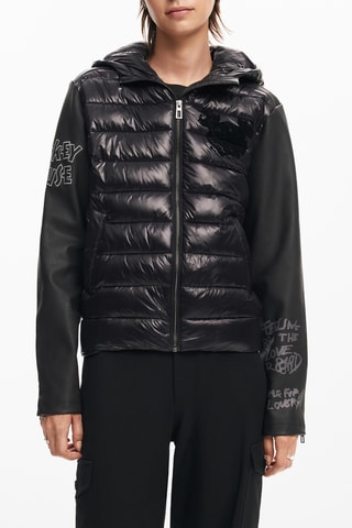 Giubbotto regular Topolino Disney - Nero