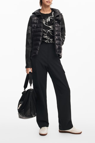 Giubbotto regular Topolino Disney - Nero