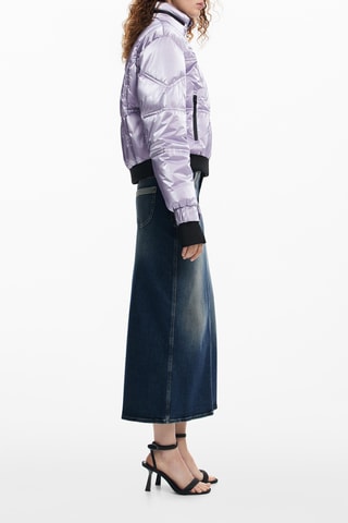 Piumino regular - Viola