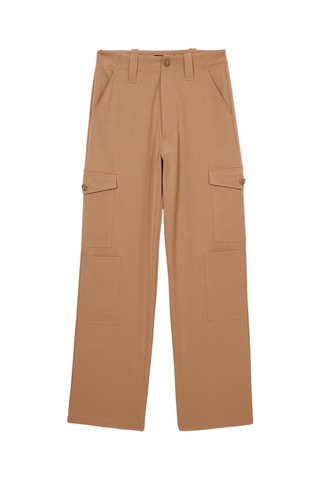 Pantaloni cargo - Beige