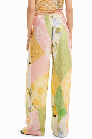 Pantaloni palazzo - Giallo