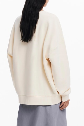 Felpa regular - Beige