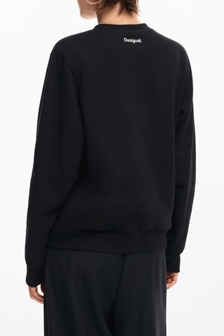 Felpa regular Topolino Disney - Nero