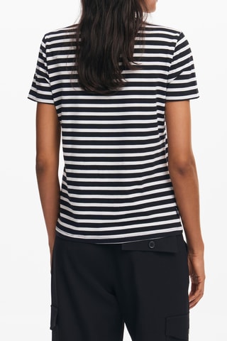 T-shirt slim - Nero e bianco