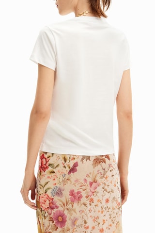 T-shirt regular - Bianco