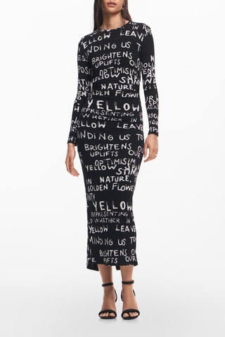 Abito a tubino - Nero