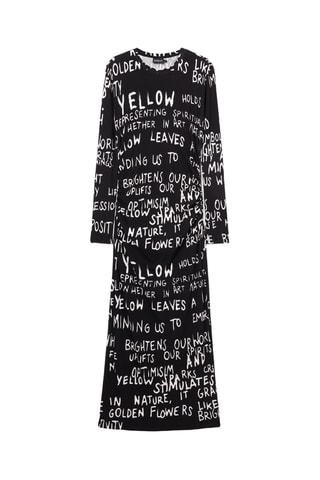 Abito a tubino - Nero