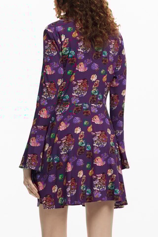 Abito a campana - Viola