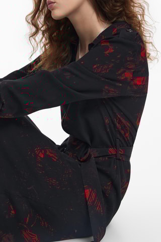 Abito a camicia - Nero