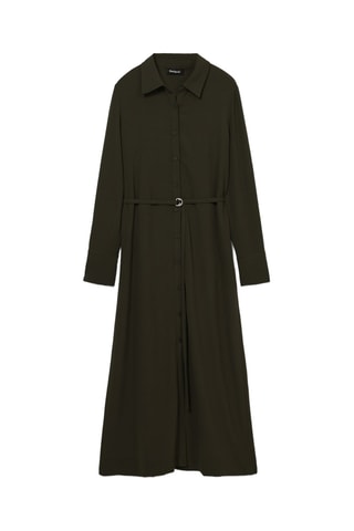 Abito a camicia - Kaki scuro