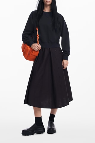 Abito midi - Nero