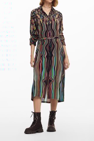 Abito a camicia - Nero