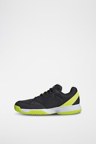 Baskets Courtflash - Noir et vert fluo